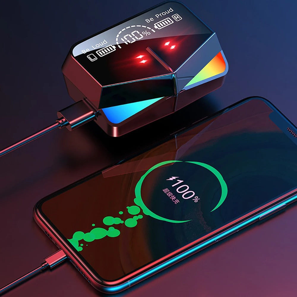 AUDIFONOS BLUETOOTH GAMER M28 POWR BANK